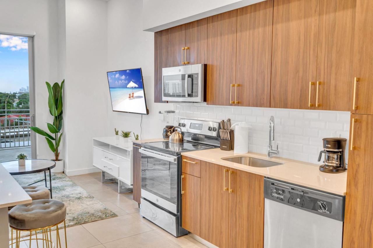 Modern Unit In Downtown Miami With Free Parking Appartement Buitenkant foto